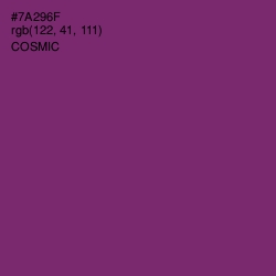 #7A296F - Cosmic Color Image