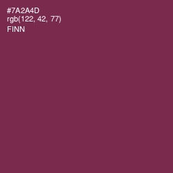 #7A2A4D - Finn Color Image