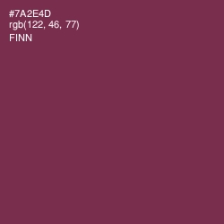 #7A2E4D - Finn Color Image