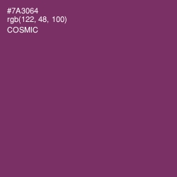#7A3064 - Cosmic Color Image