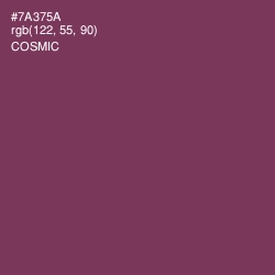 #7A375A - Cosmic Color Image