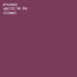 #7A3A59 - Cosmic Color Image