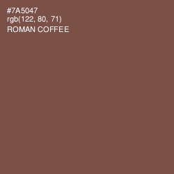 #7A5047 - Roman Coffee Color Image