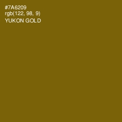 #7A6209 - Yukon Gold Color Image