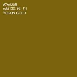 #7A620B - Yukon Gold Color Image