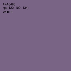 #7A6486 - Rum Color Image