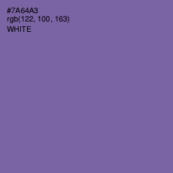 #7A64A3 - Deluge Color Image