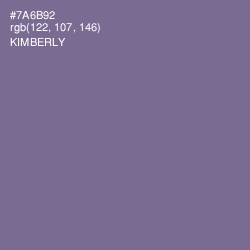 #7A6B92 - Kimberly Color Image