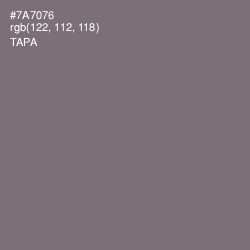 #7A7076 - Tapa Color Image