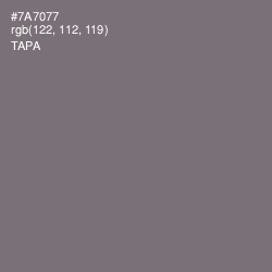 #7A7077 - Tapa Color Image