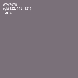 #7A7079 - Tapa Color Image