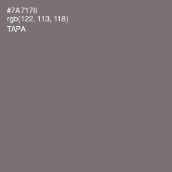 #7A7176 - Tapa Color Image