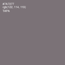 #7A7277 - Tapa Color Image