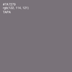 #7A7279 - Tapa Color Image