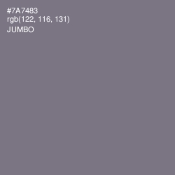 #7A7483 - Jumbo Color Image