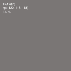 #7A7676 - Tapa Color Image