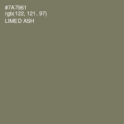 #7A7961 - Limed Ash Color Image