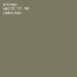 #7A7962 - Limed Ash Color Image