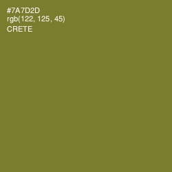 #7A7D2D - Crete Color Image