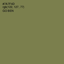 #7A7F4D - Go Ben Color Image