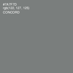 #7A7F7D - Concord Color Image