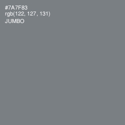 #7A7F83 - Jumbo Color Image