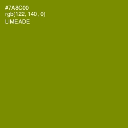 #7A8C00 - Limeade Color Image