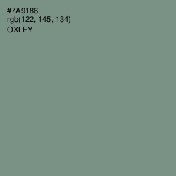 #7A9186 - Oxley Color Image