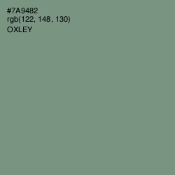 #7A9482 - Oxley Color Image
