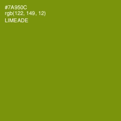 #7A950C - Limeade Color Image