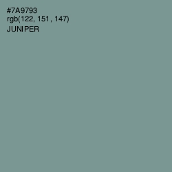 #7A9793 - Juniper Color Image