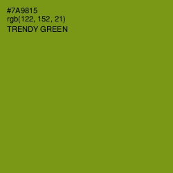 #7A9815 - Trendy Green Color Image