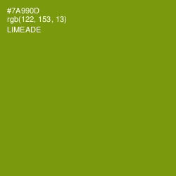 #7A990D - Limeade Color Image