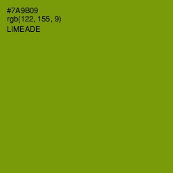 #7A9B09 - Limeade Color Image