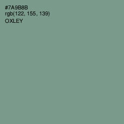 #7A9B8B - Oxley Color Image