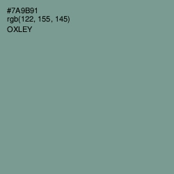 #7A9B91 - Oxley Color Image