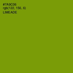 #7A9C06 - Limeade Color Image