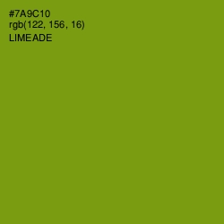 #7A9C10 - Limeade Color Image