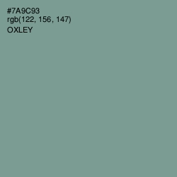 #7A9C93 - Oxley Color Image