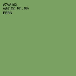 #7AA162 - Fern Color Image