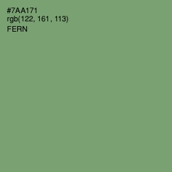 #7AA171 - Fern Color Image