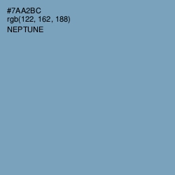 #7AA2BC - Neptune Color Image