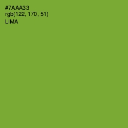 #7AAA33 - Lima Color Image
