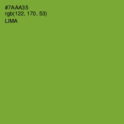 #7AAA35 - Lima Color Image