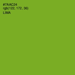 #7AAC24 - Lima Color Image