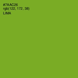 #7AAC26 - Lima Color Image
