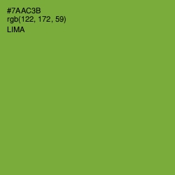 #7AAC3B - Lima Color Image