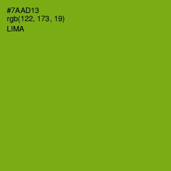 #7AAD13 - Lima Color Image