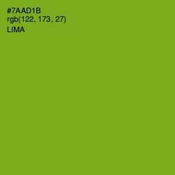 #7AAD1B - Lima Color Image