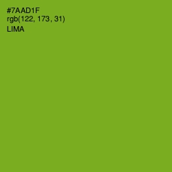 #7AAD1F - Lima Color Image